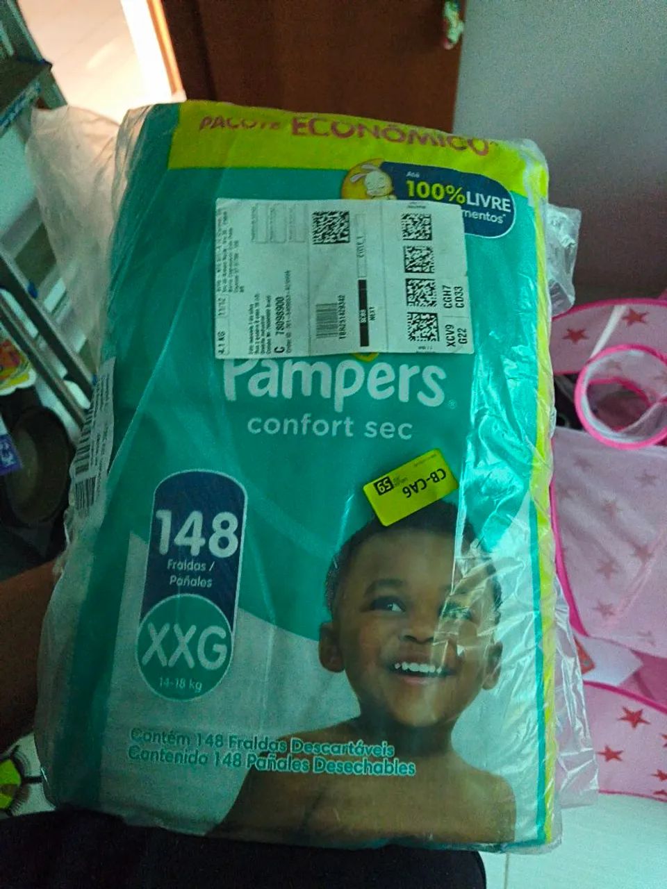 Frauda Pampers xxg 148 unidades
