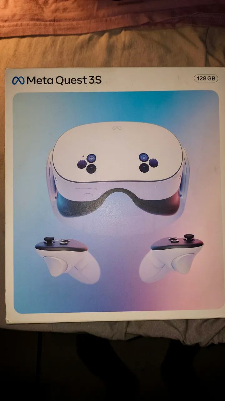 Meta Quest 3S 128GB + BOBOVR M3 Pro + Bateria B2 | Estado de Novo