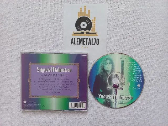 Cd Yngwie Malmsteen - Magnum Opus - Instrumentos musicais