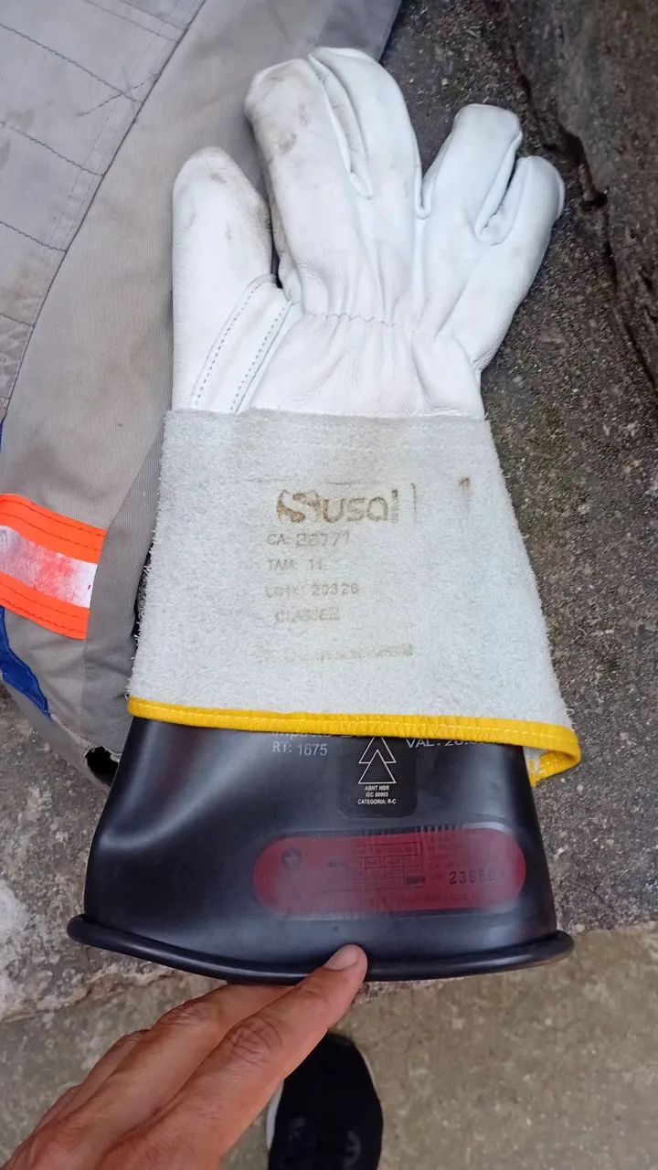 Luva classe 0,tipo II 1000V
