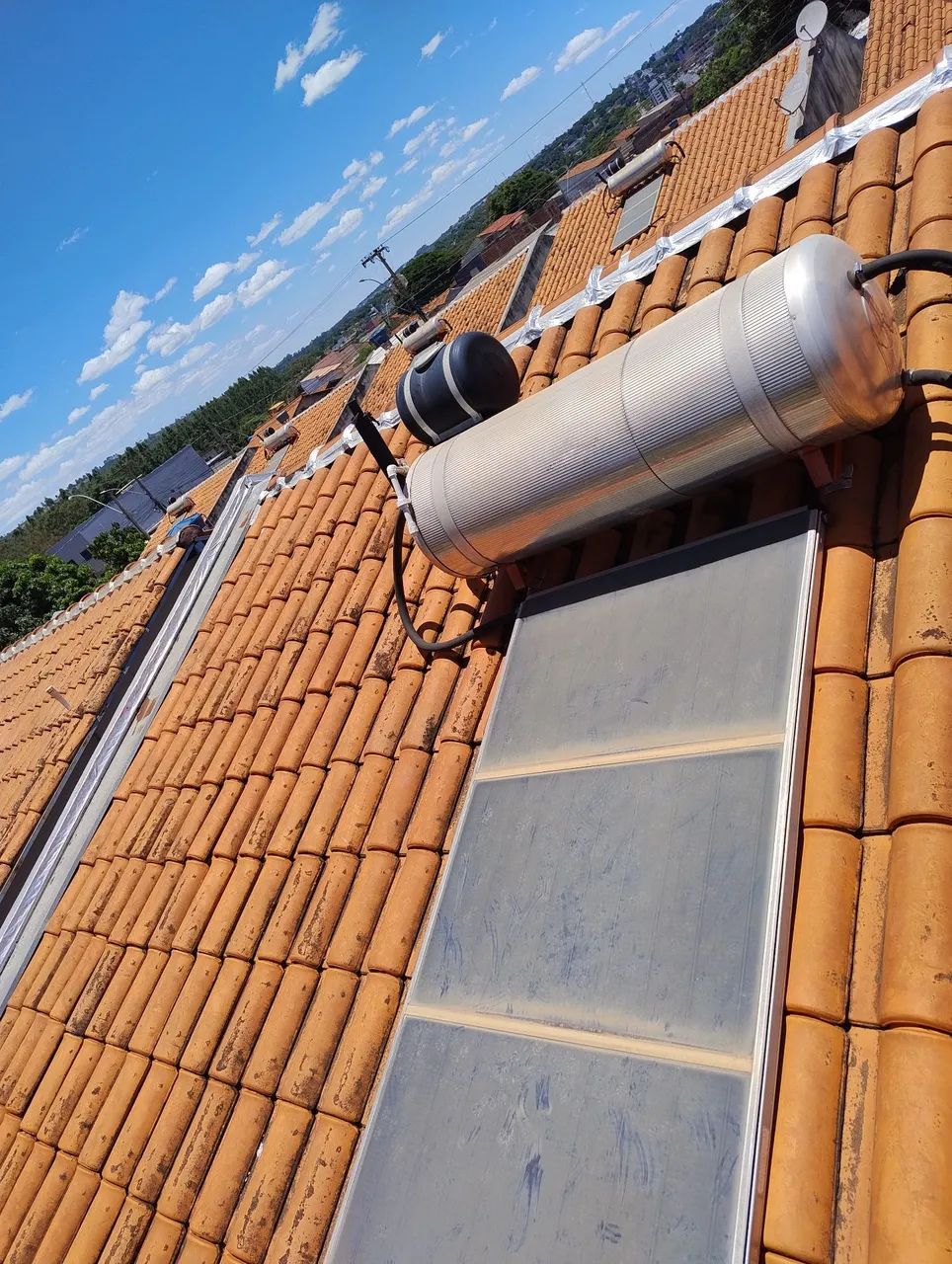 Aquecedor de água solar. - Foto 3