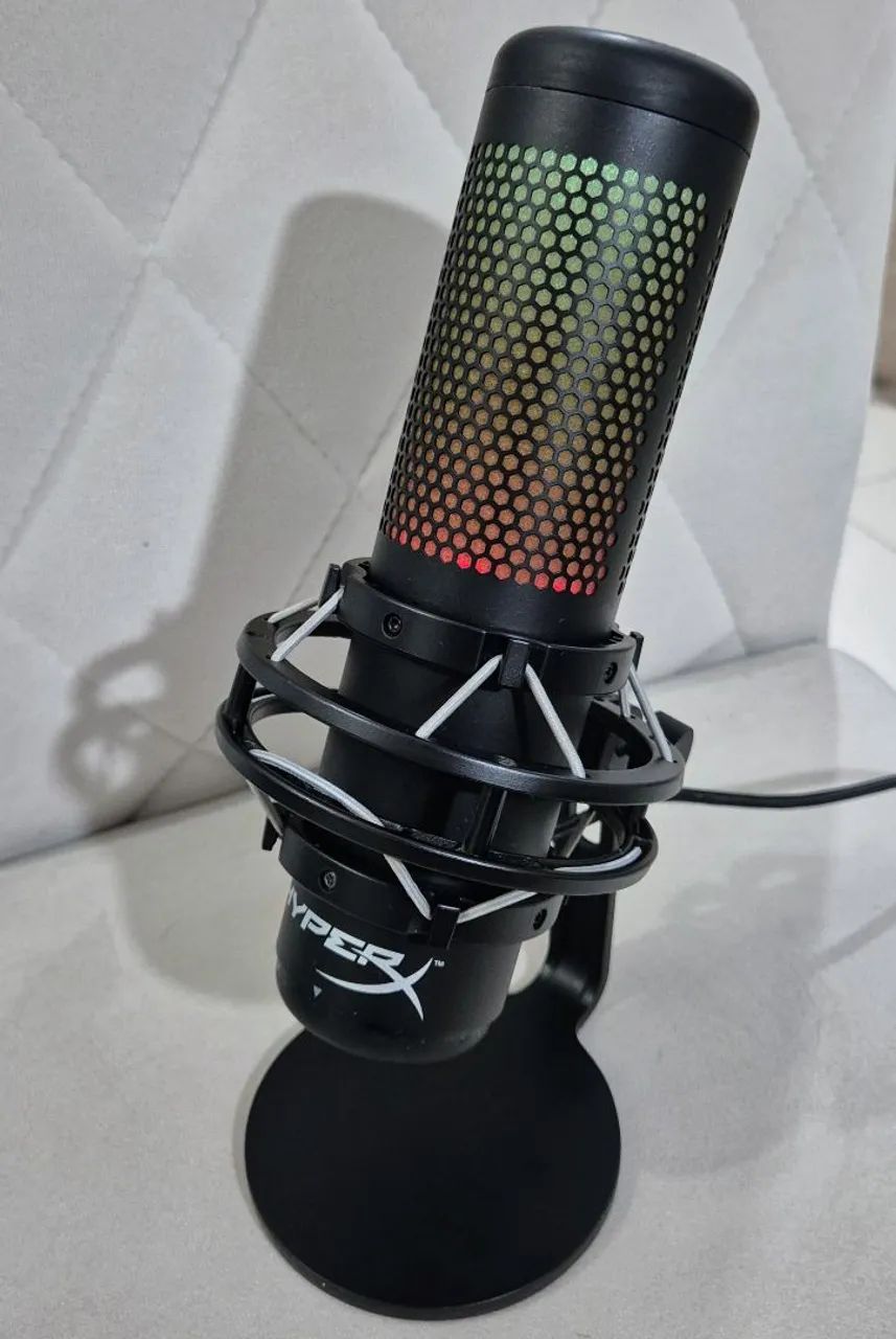 Microfone HyperX Quadcast S RGB