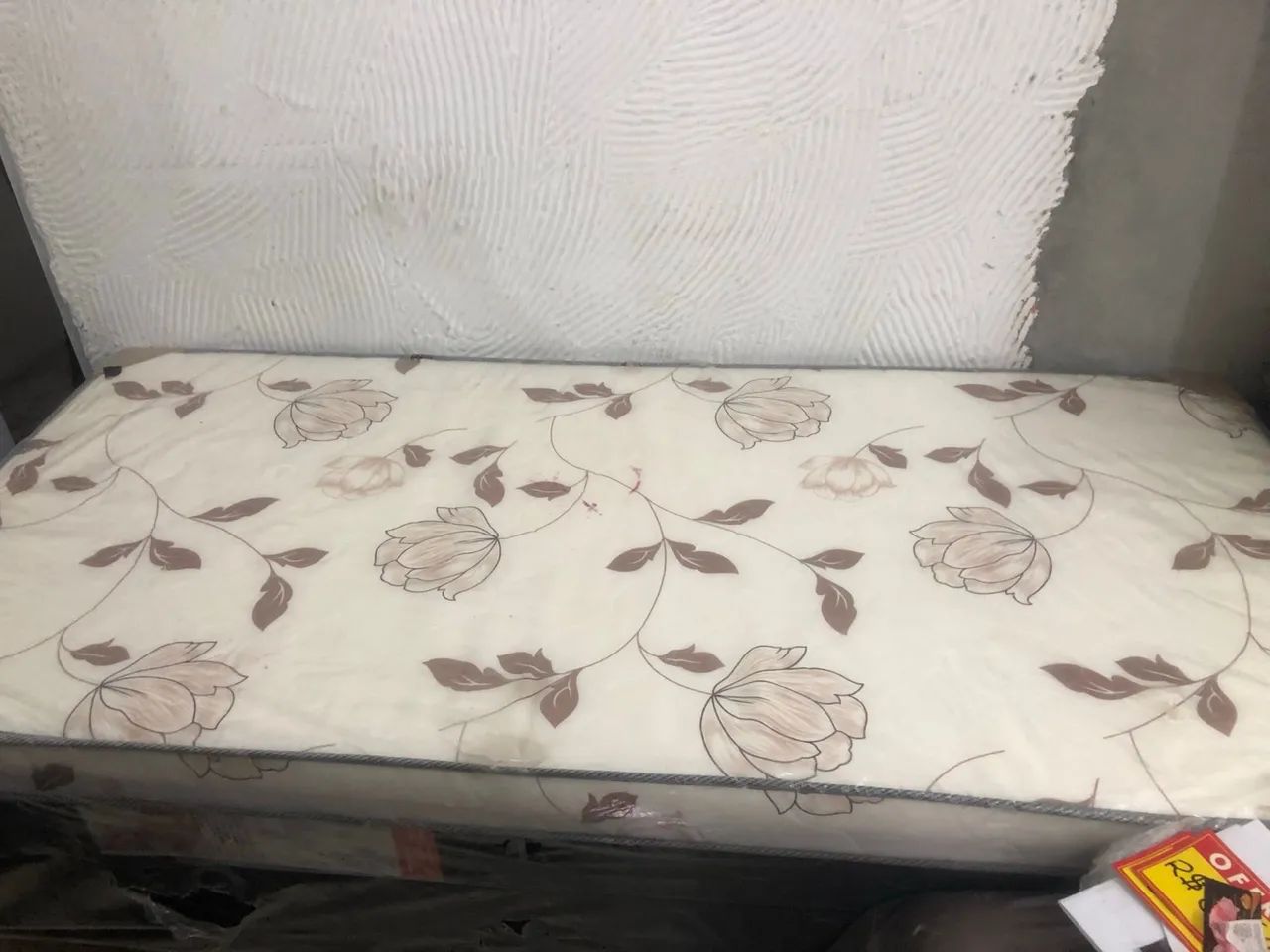 Cama Box Solteiro Nova Confortável- Espuma D28