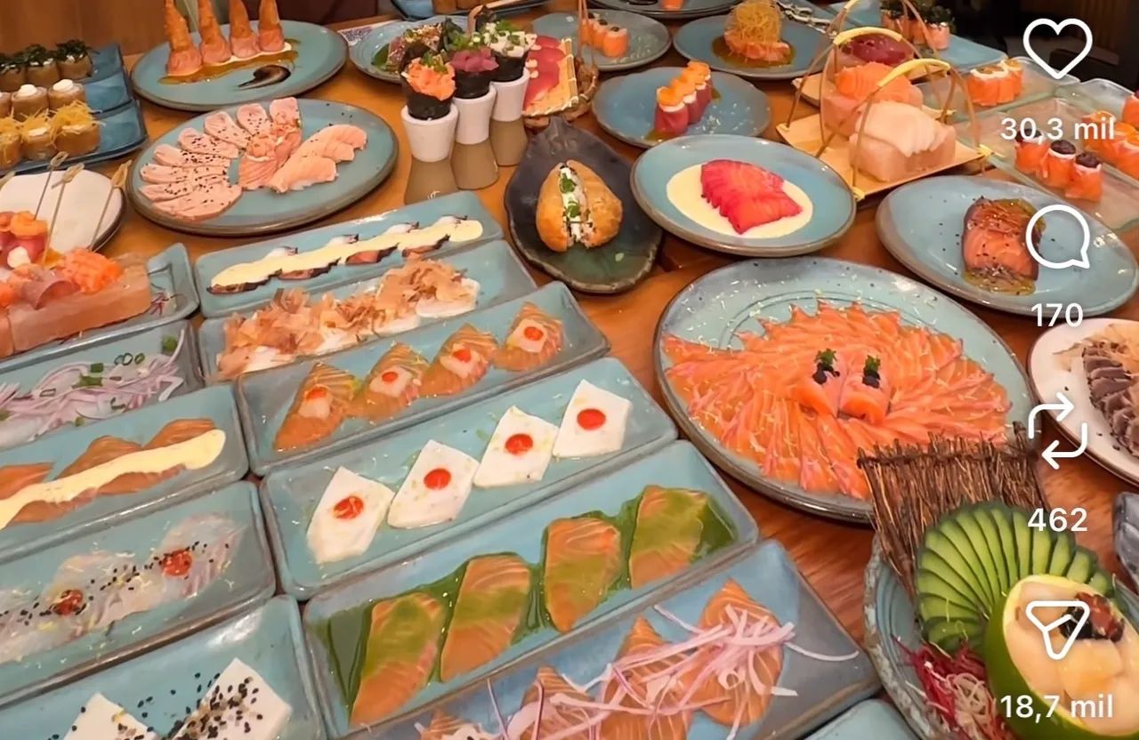 Restaurante Japonês no Shopping Aerotow