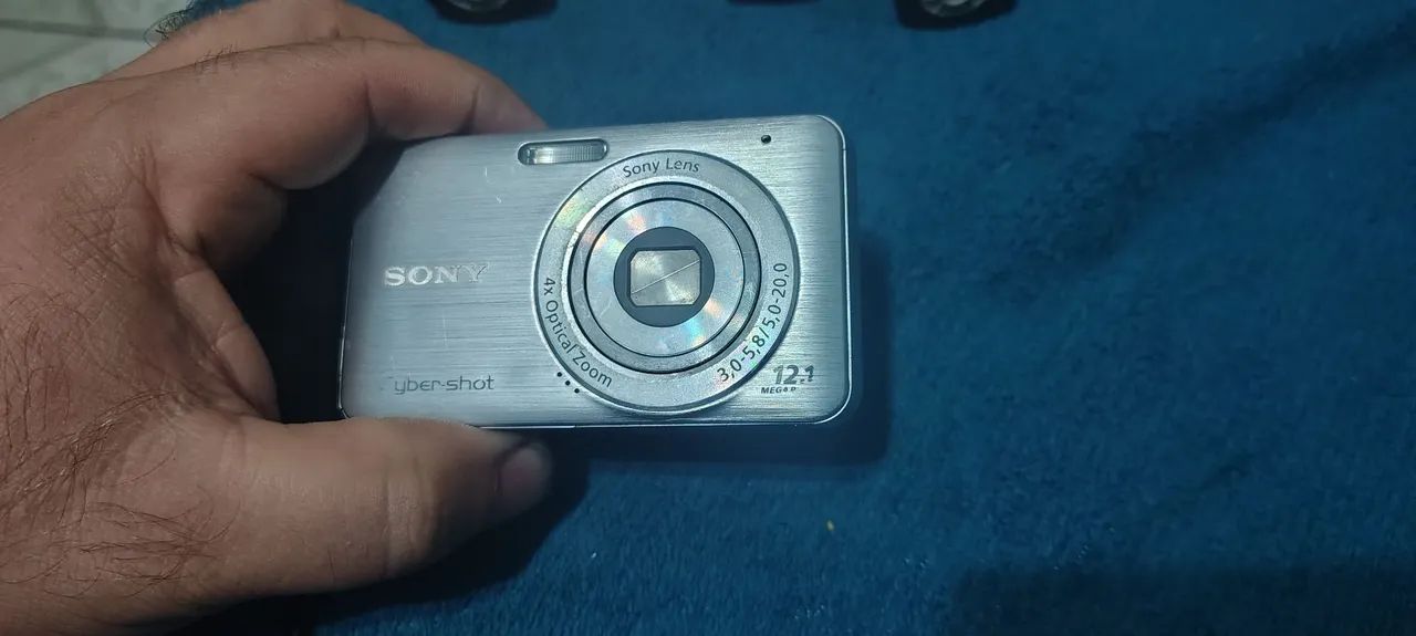 Sony cyber shot funcionando e completa 
