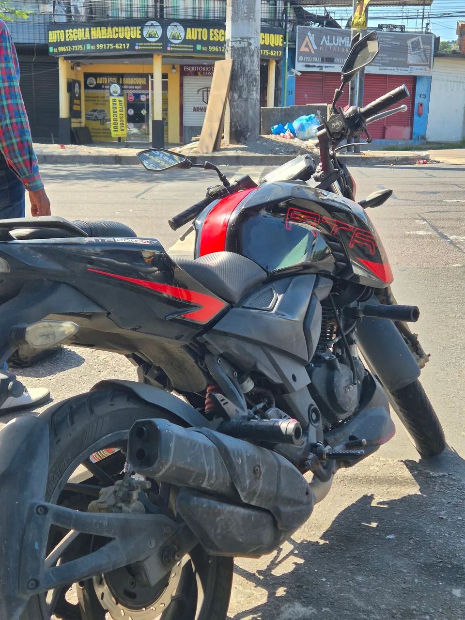 APACHE RTR 200 VENDO OU TROCO - Foto 3