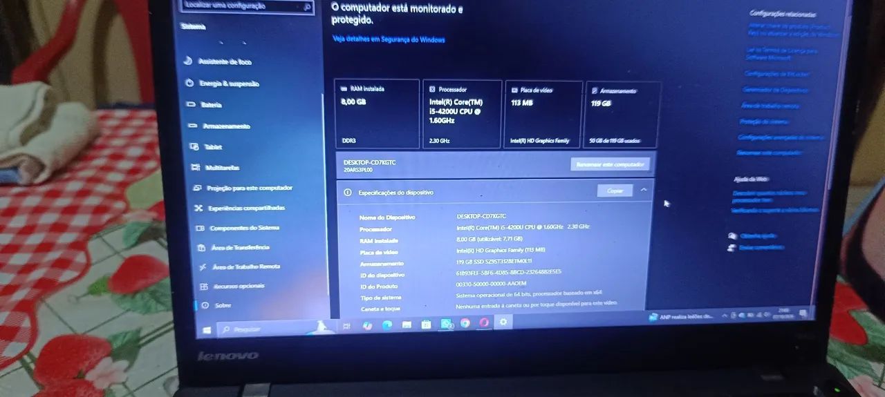 Notebook Lenovo  - Foto 4