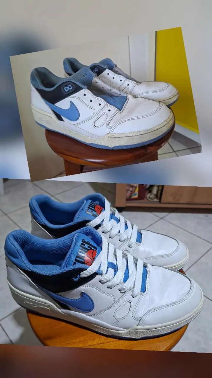 Higienização de tênis 