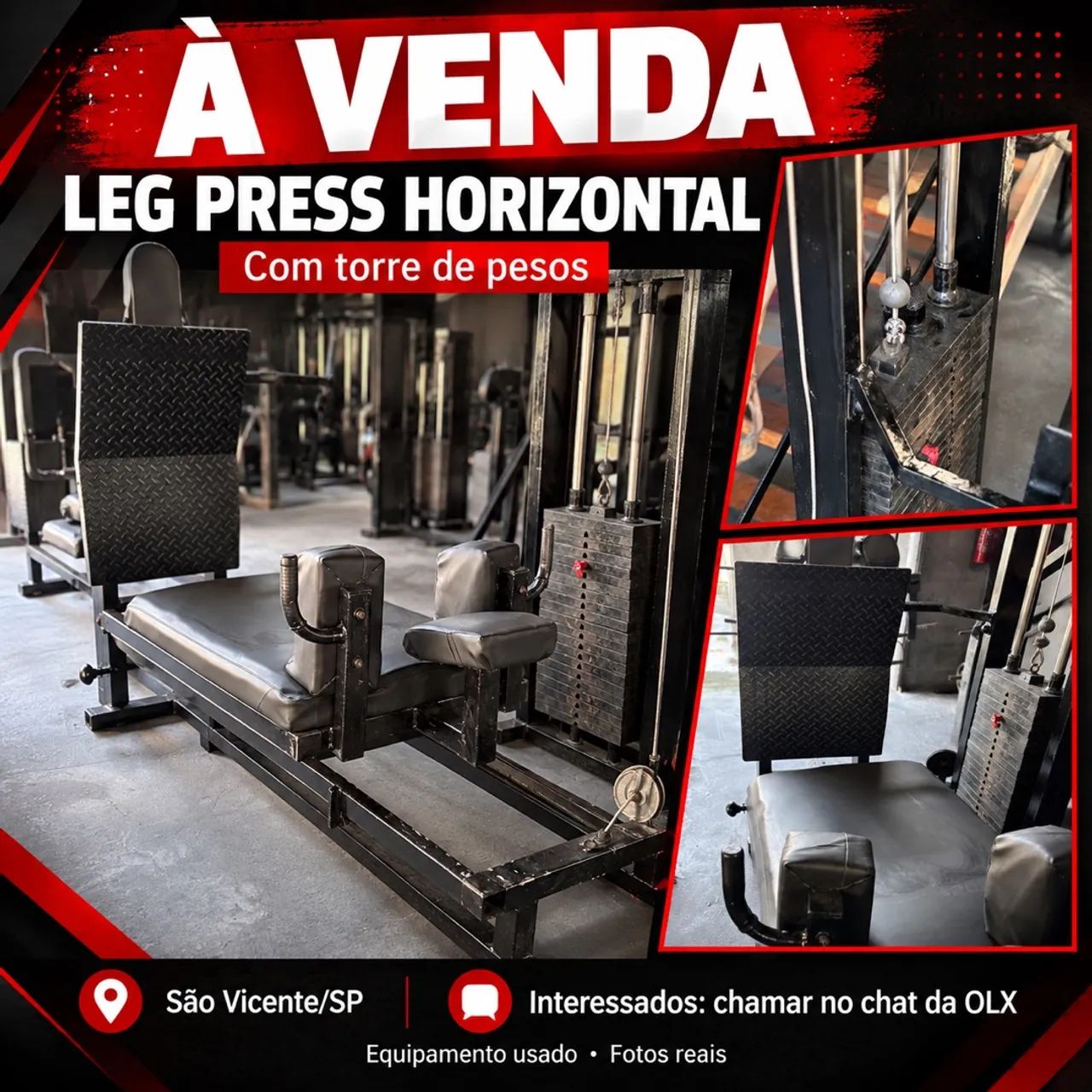 Leg press horizontal 