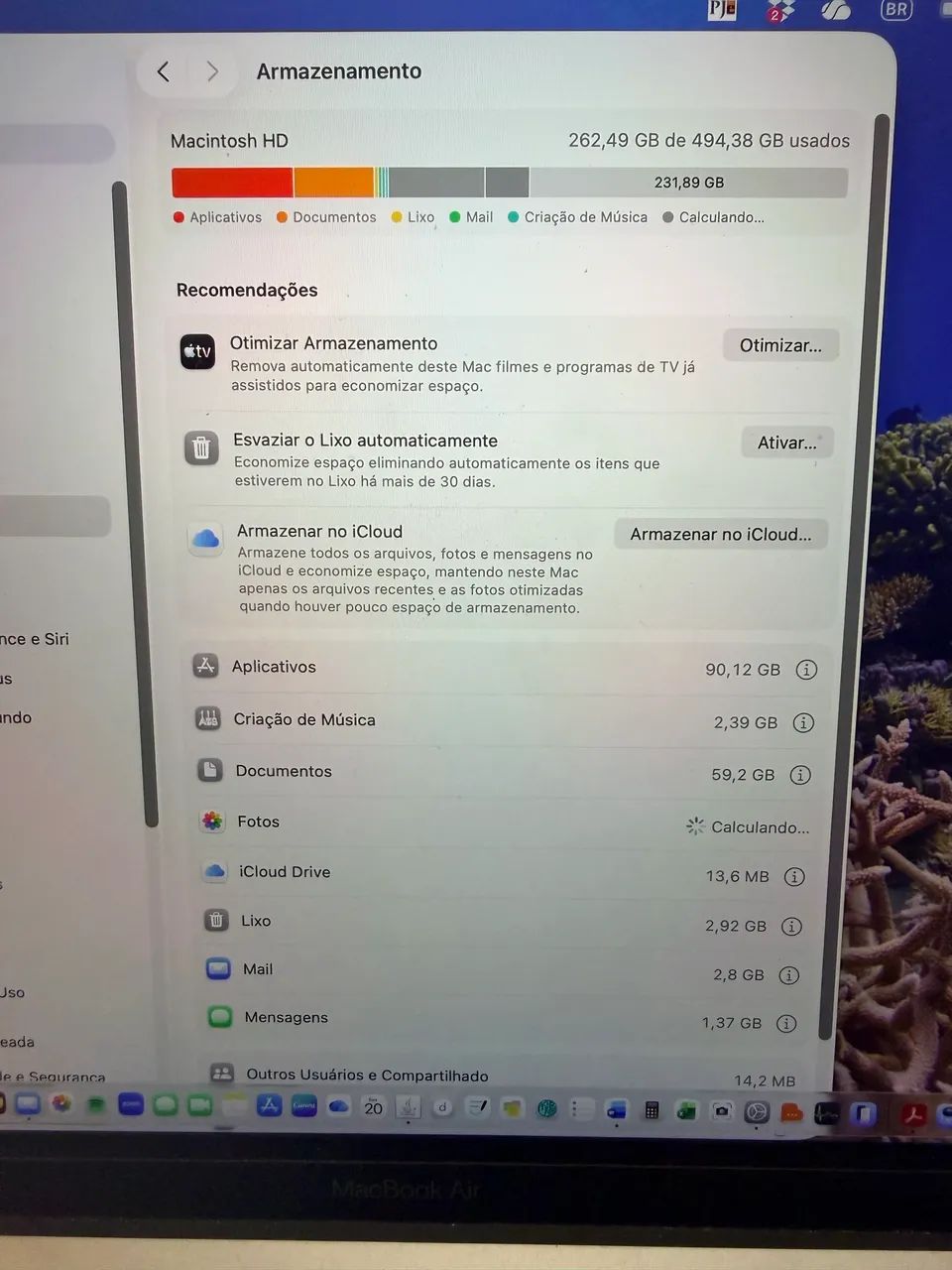 Macbook Air M1 SSD 512GB, 8GB RAM - Notebooks - São Jorge, Manaus