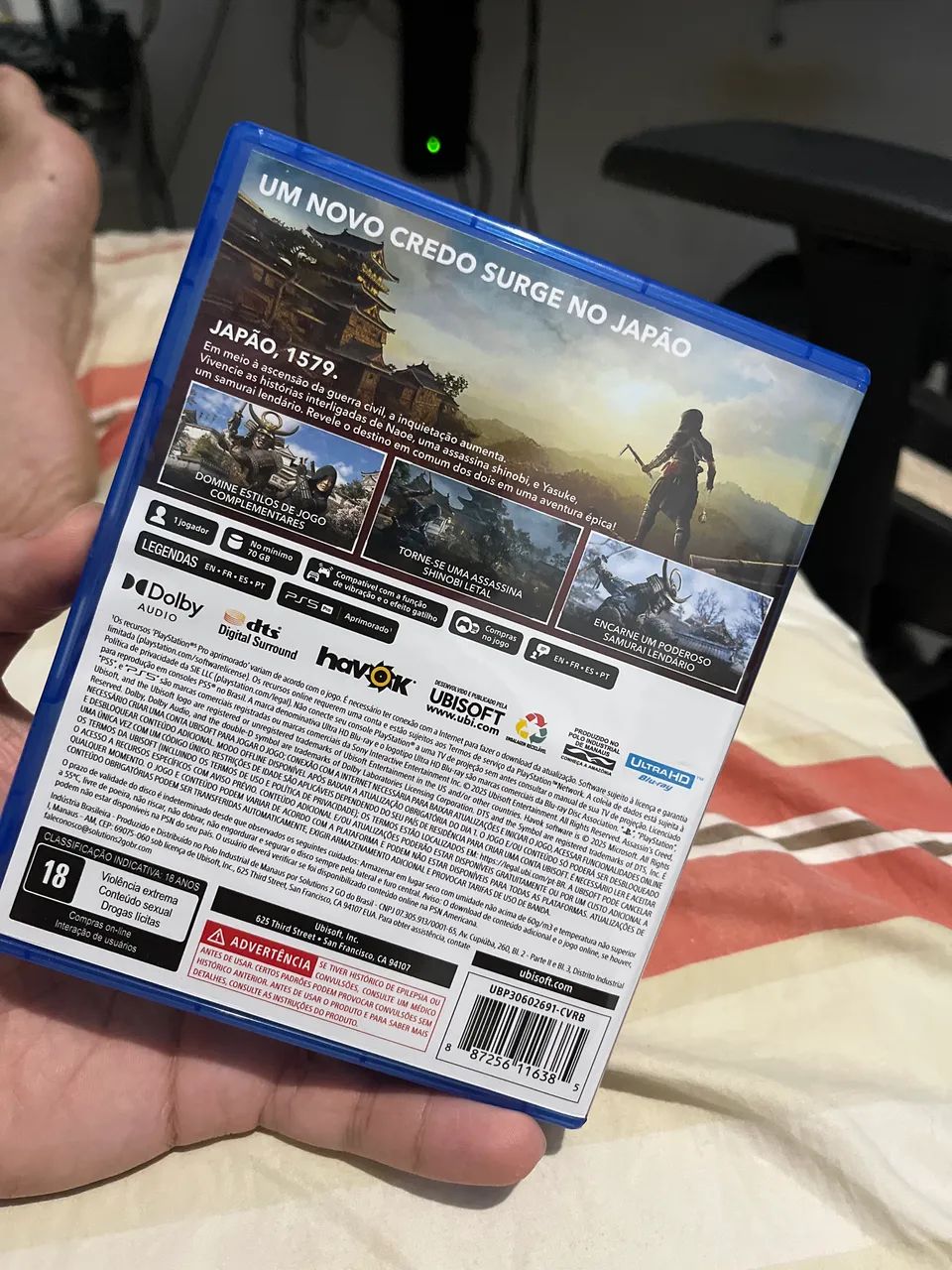 Assassins Creed Shadows novíssimo PS5 - Foto 2