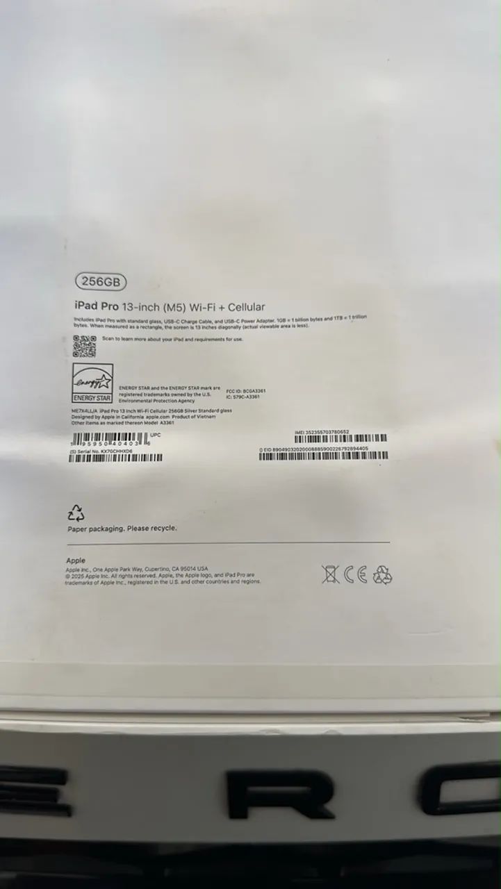 iPad 13 Pro M5 256gb Apple - Foto 2