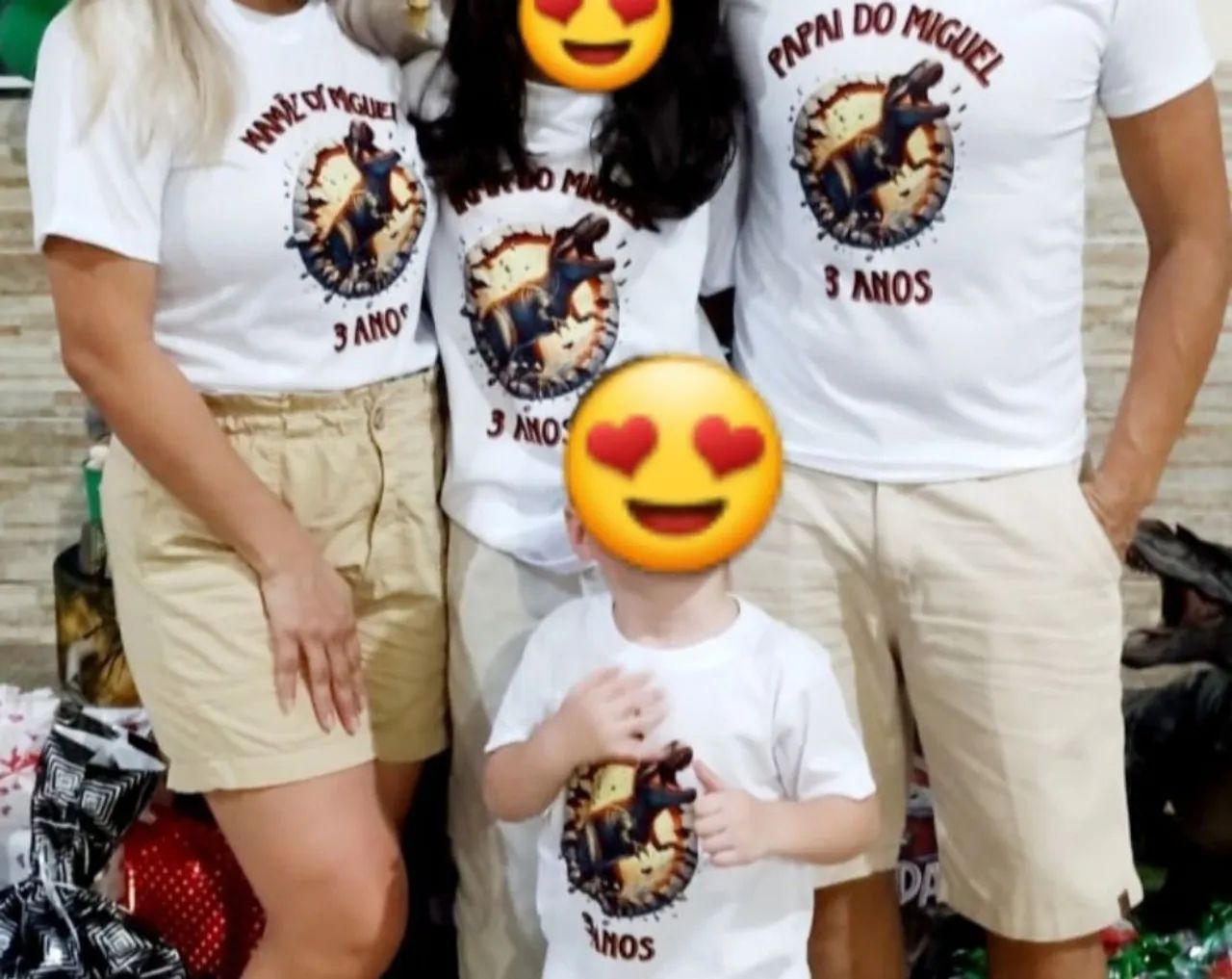 Kit de blusa personalizada dinossauro  - Foto 5