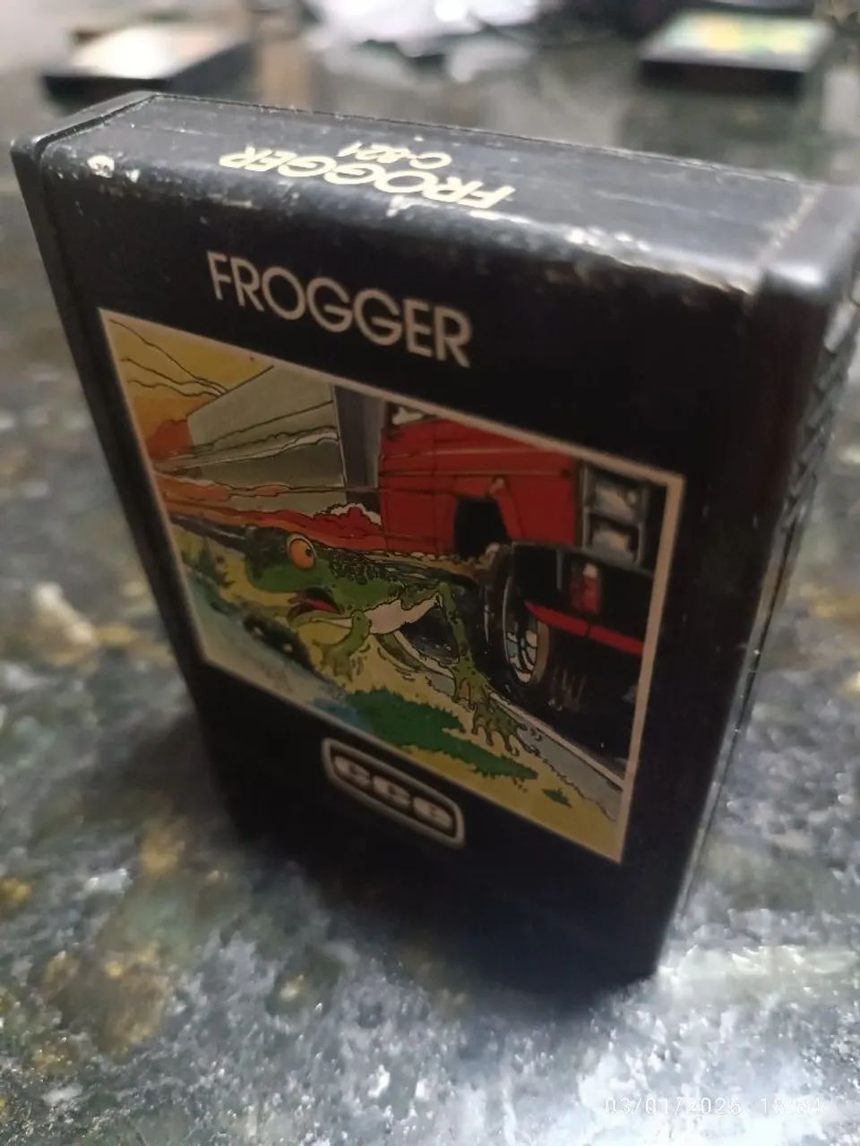 Cartucho Atari Frogger C-821 - Foto 2