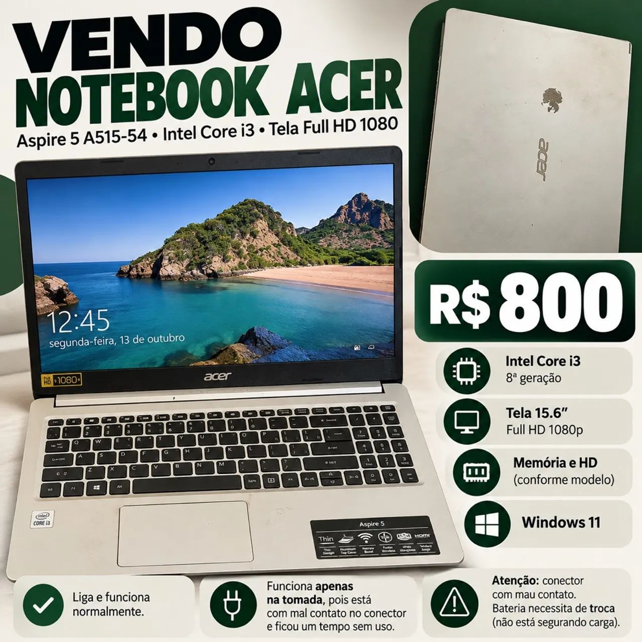 Notebook acer