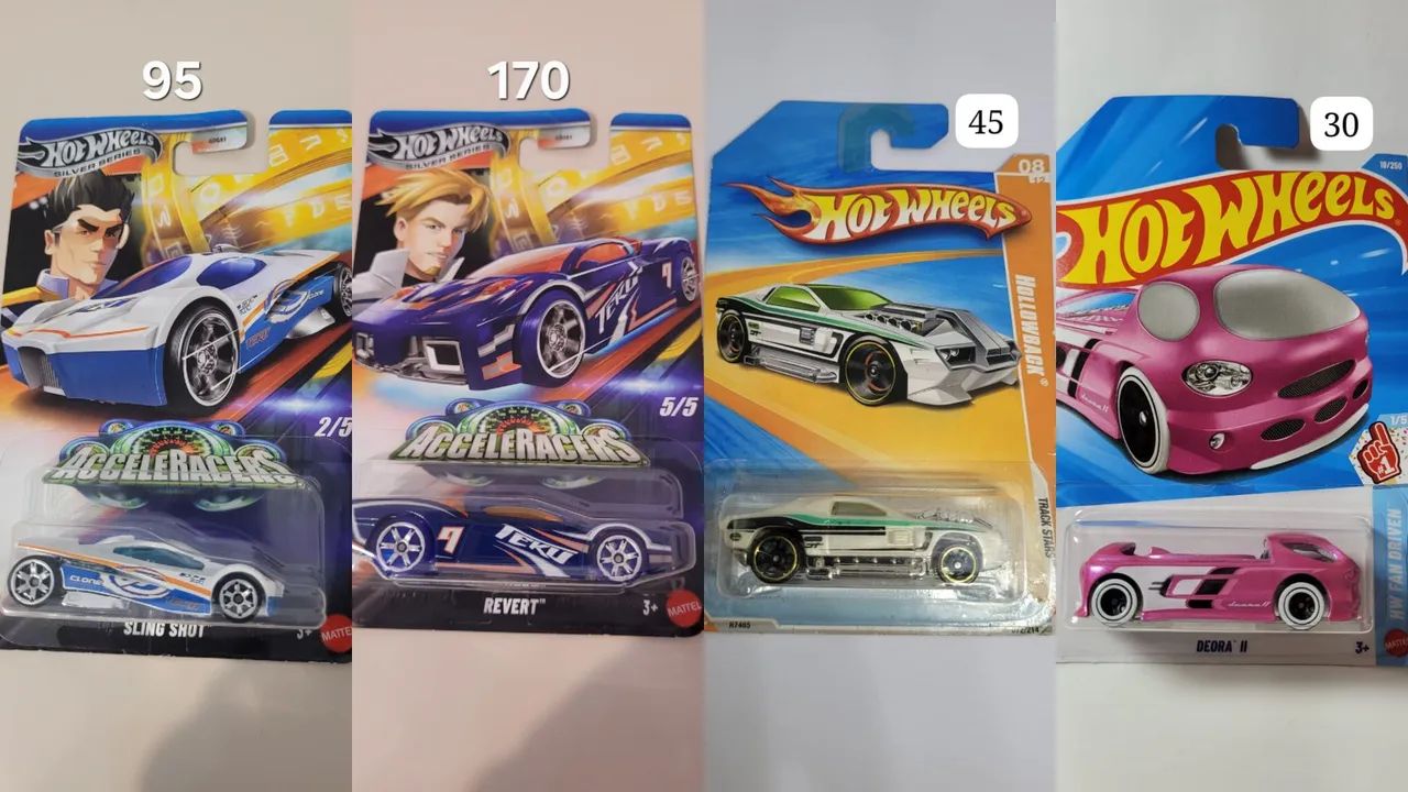 Miniaturas Modelos Acceleracers e Via 35 Hot Wheels  - Foto 4