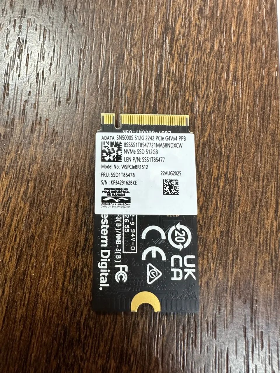 SSD Nvme adata 512gb