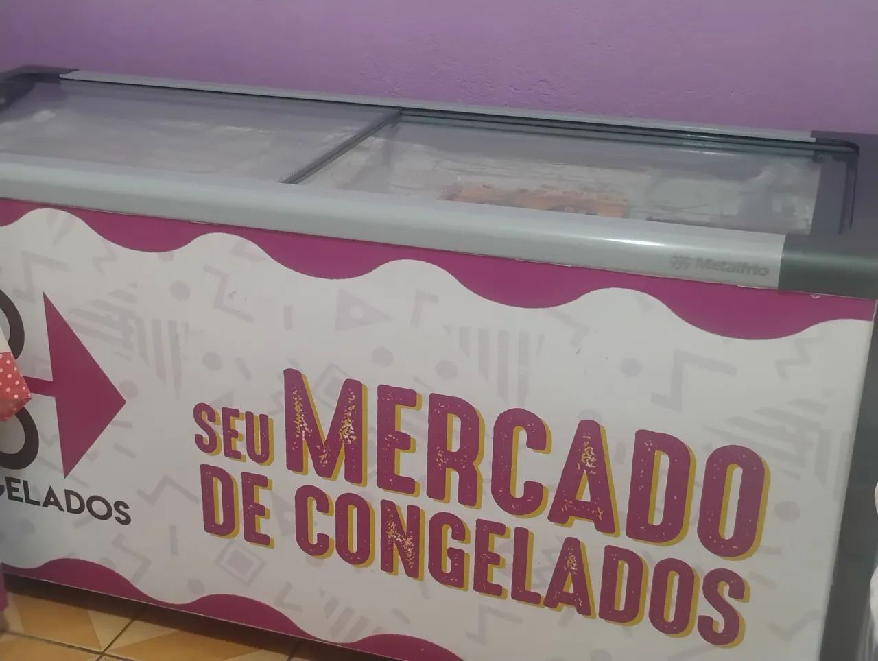 Freezer metalfrio 