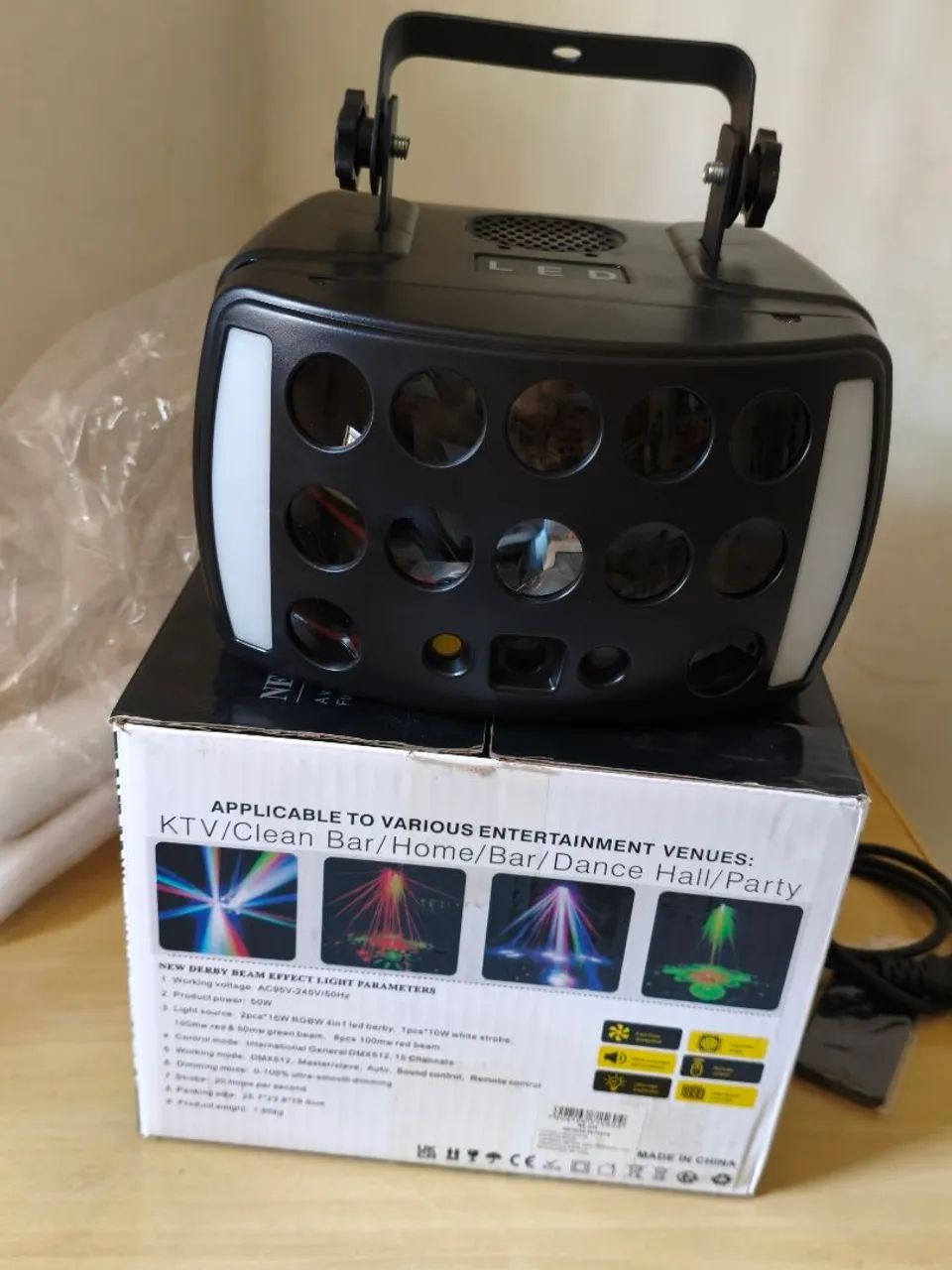 Lançamento jogo de luz profissional multi efeitos  - Foto 3