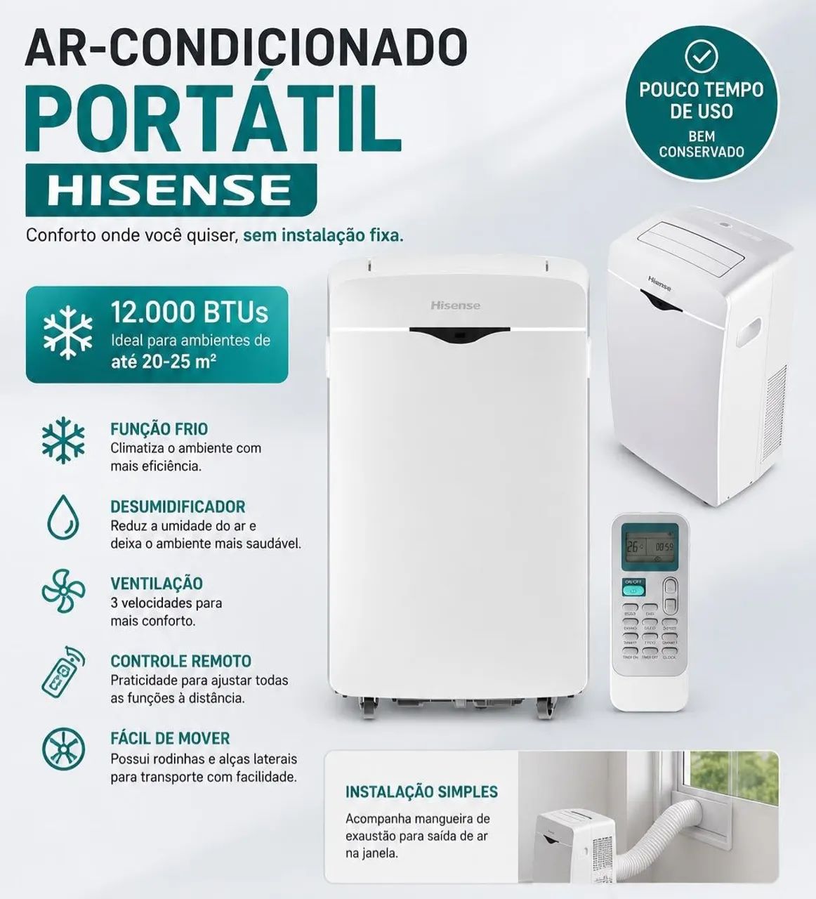 Ar condicionado Hisensi