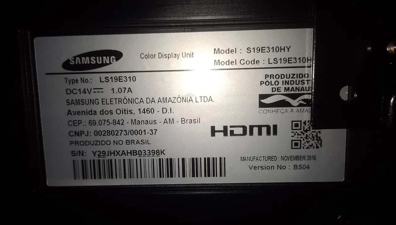 Monitor Samsung 19 Polegadas Com HDMI  - Foto 4