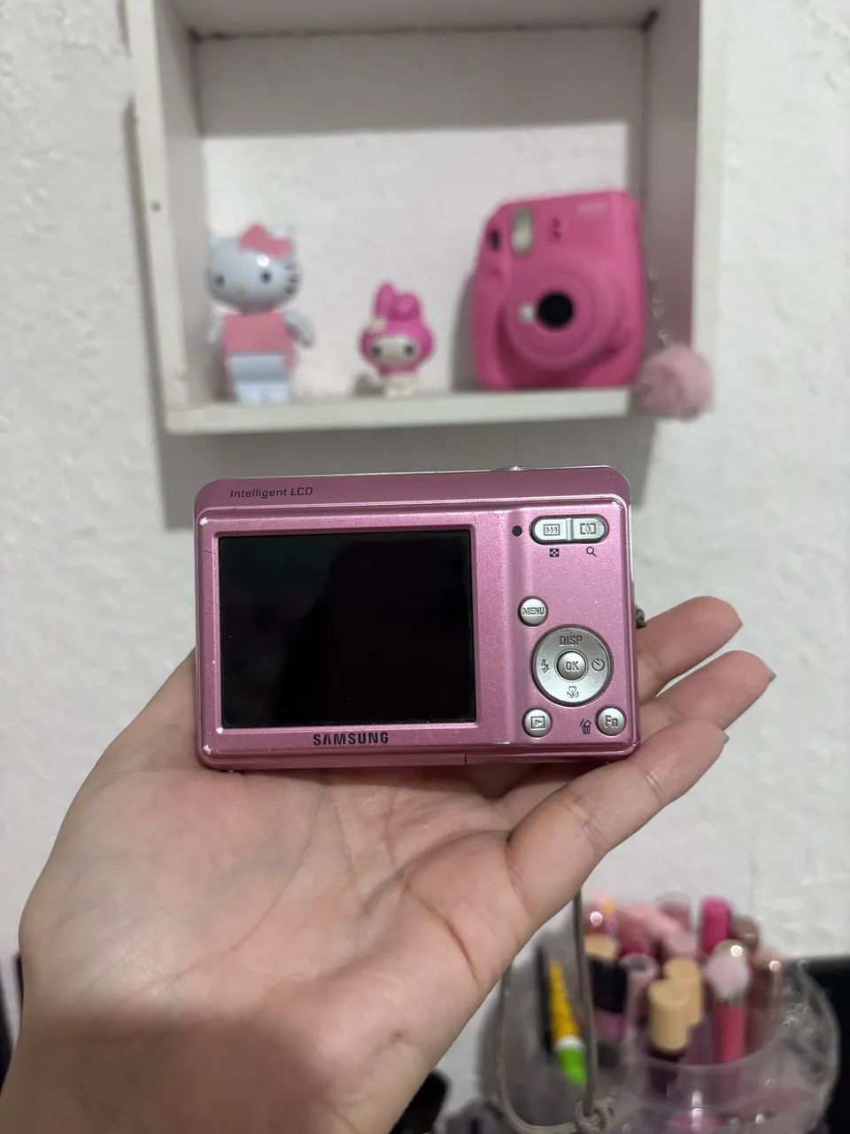 Câmera Digital Rosa Samsung ES15  - Foto 2