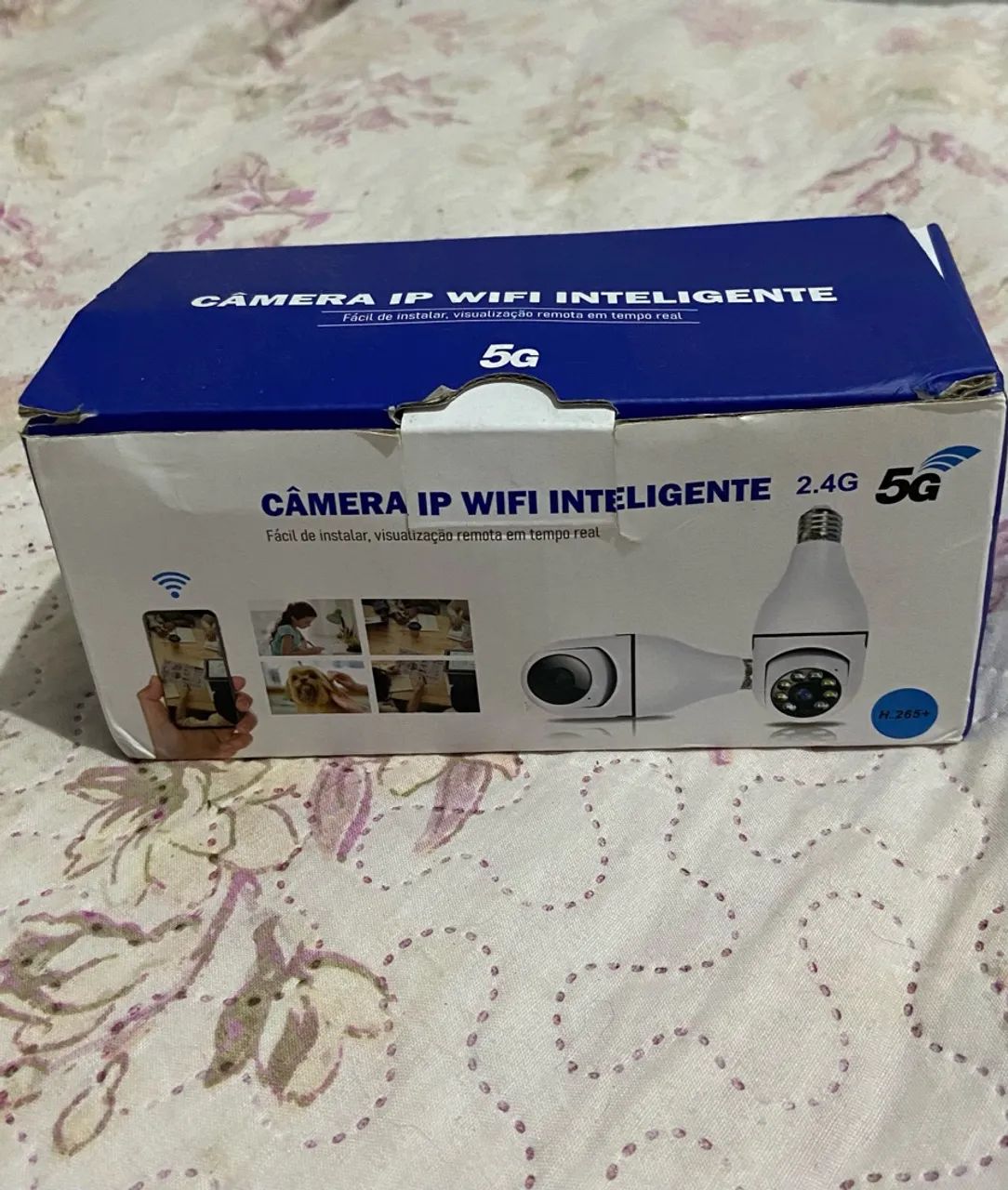 Câmera Ip Wi-Fi Inteligente 