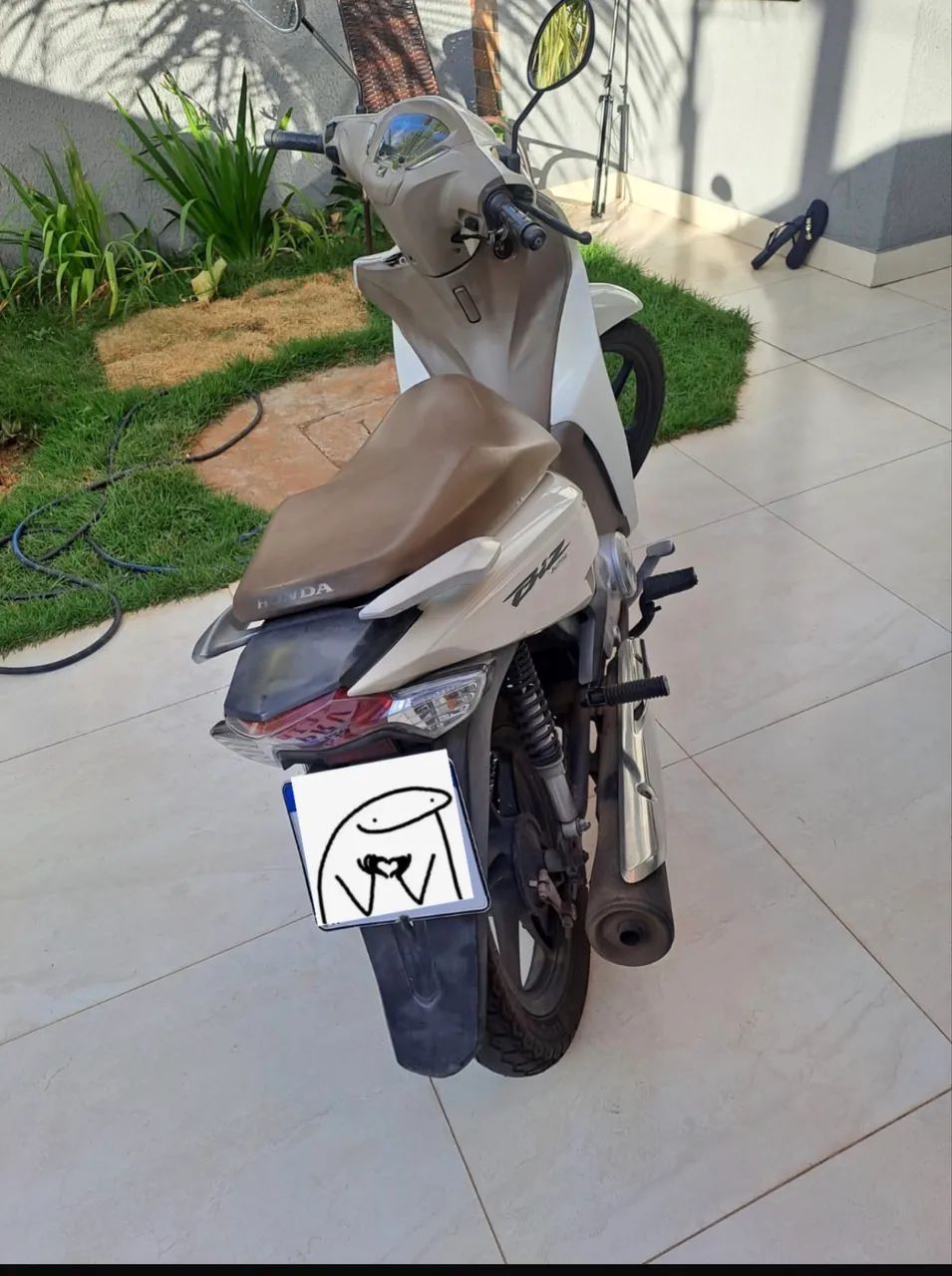 Biz 125 branco  - Foto 2