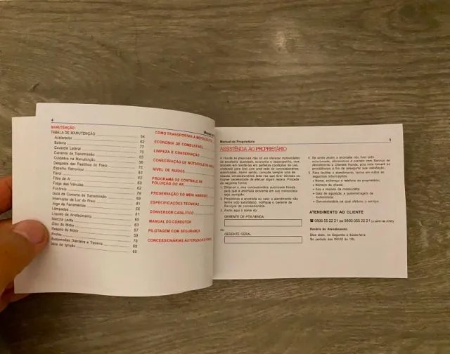 Manual do Proprietario CB 600F Hornet 2005 a 2007 - Foto 2
