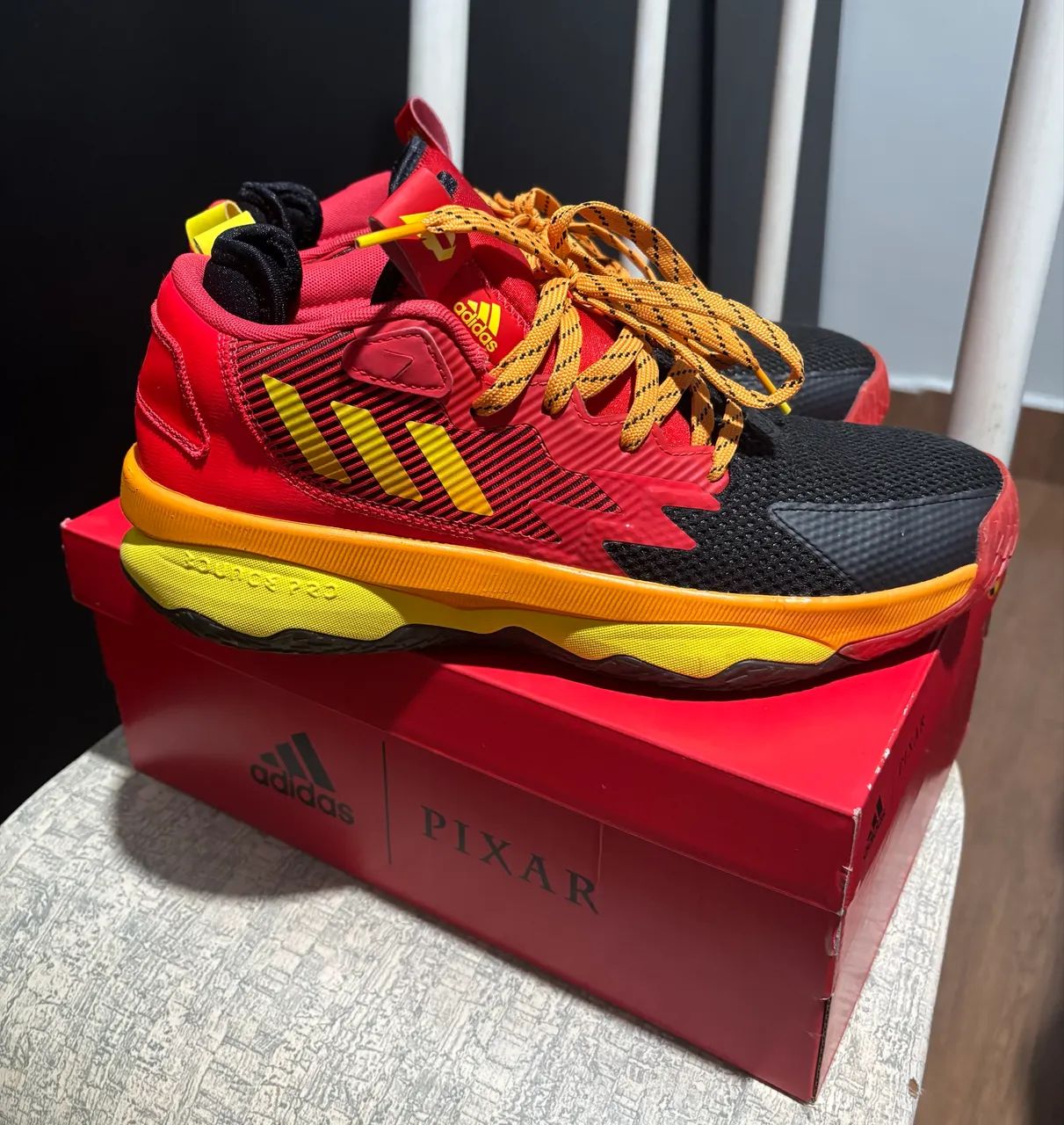 Tênis Adidas Dame 8 Sr. Incrível Pixar - Calçados Esportivos