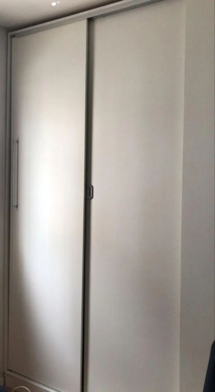 GUARDA ROUPA CADAL EM MDF BRANCO FEITO MARCENARIA  - Foto 4