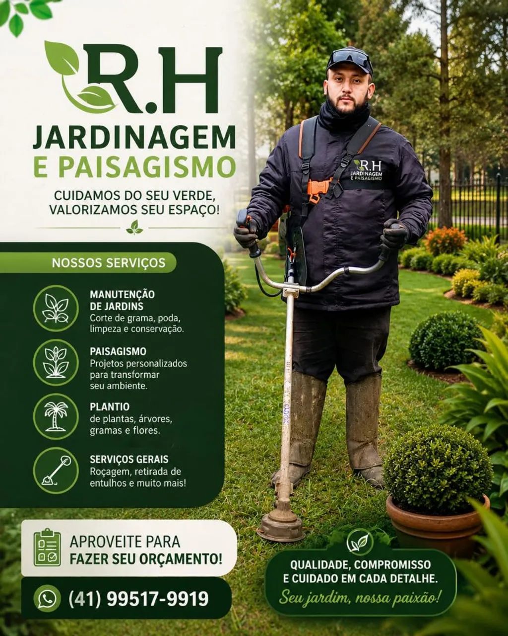 Jardinagem e paisagismo 
