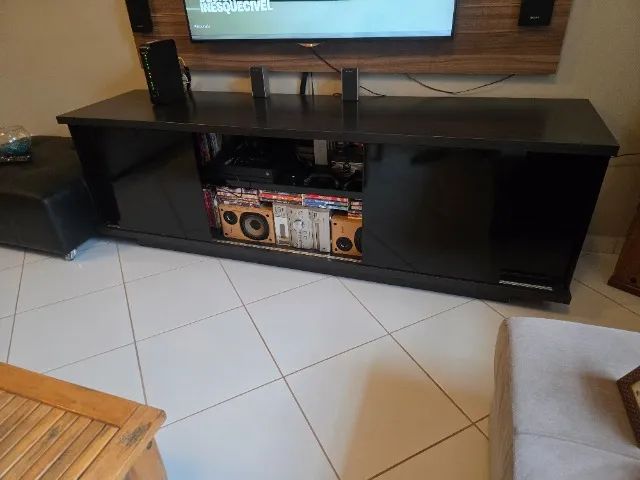 Rack sala TV. Preto - Foto 2