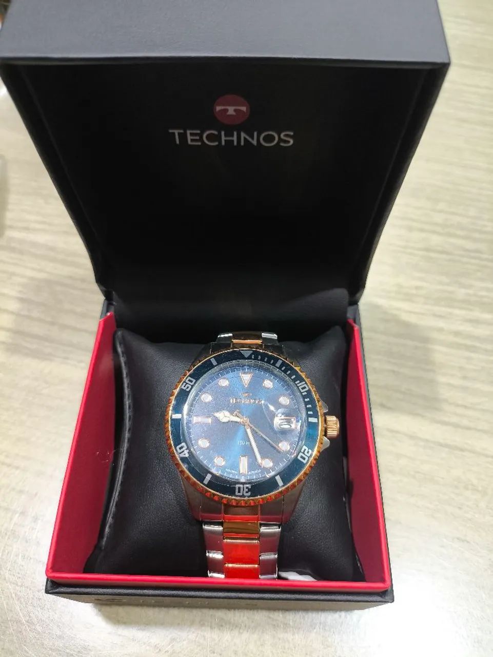 Relógio Technos Ocean Acqua Bicolor Novo - Foto 5