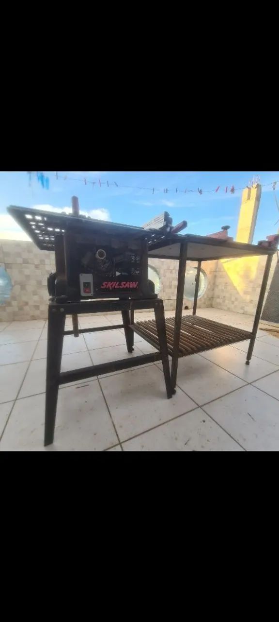 Serra de bancada com mesa extensora  - Foto 2