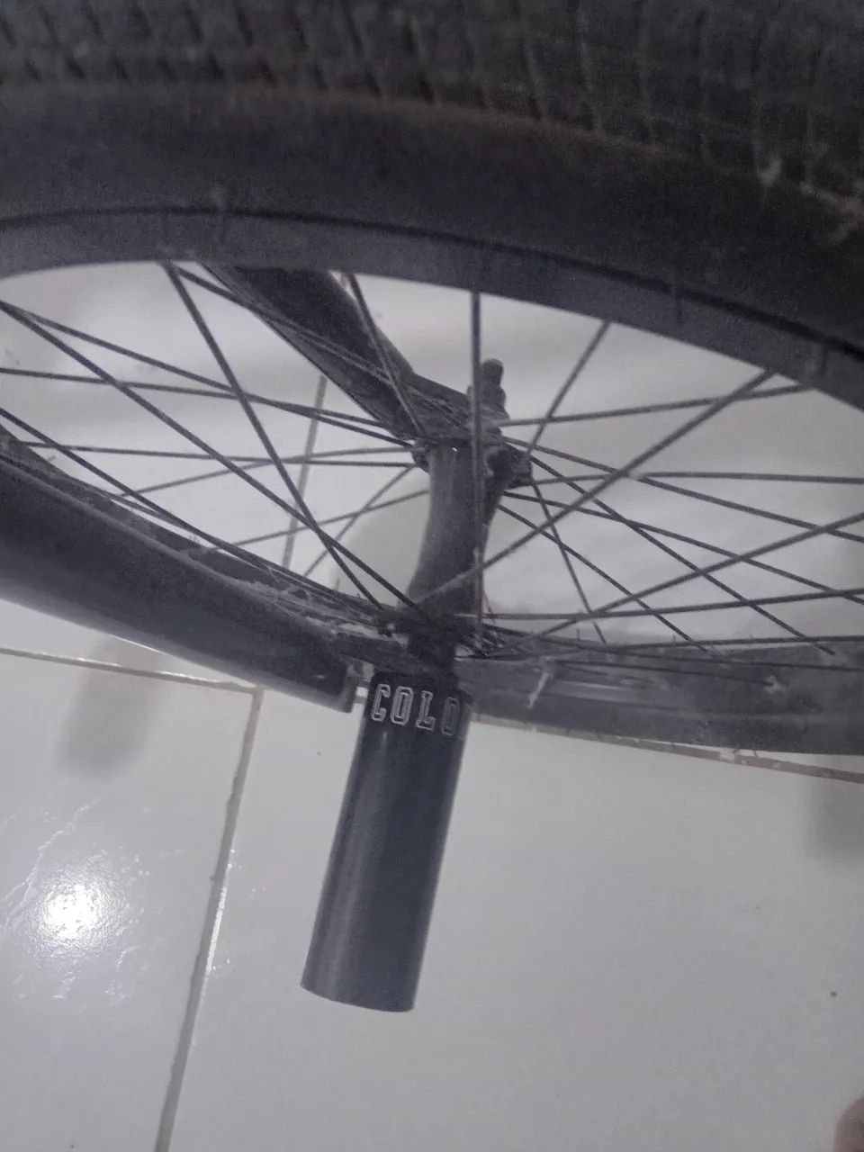 Bicicleta BMX nova sete meses de uso com documento - Foto 5