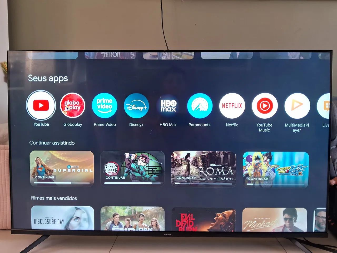 Tv philips smart de 50 polegadas  - Foto 2
