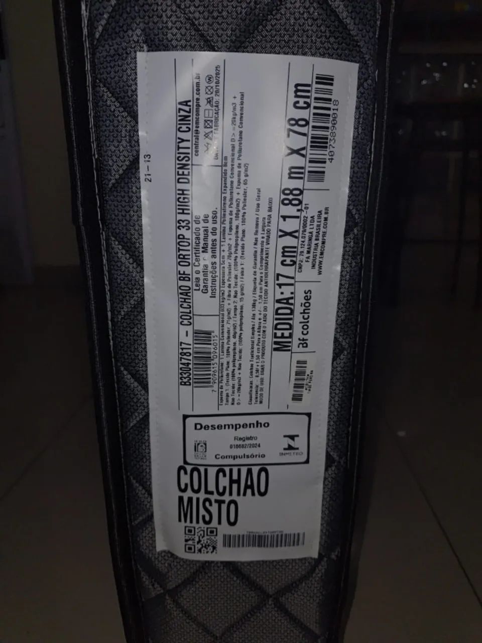 COLCHÃO SOLTEIRO (POUCO USADO) - Foto 3