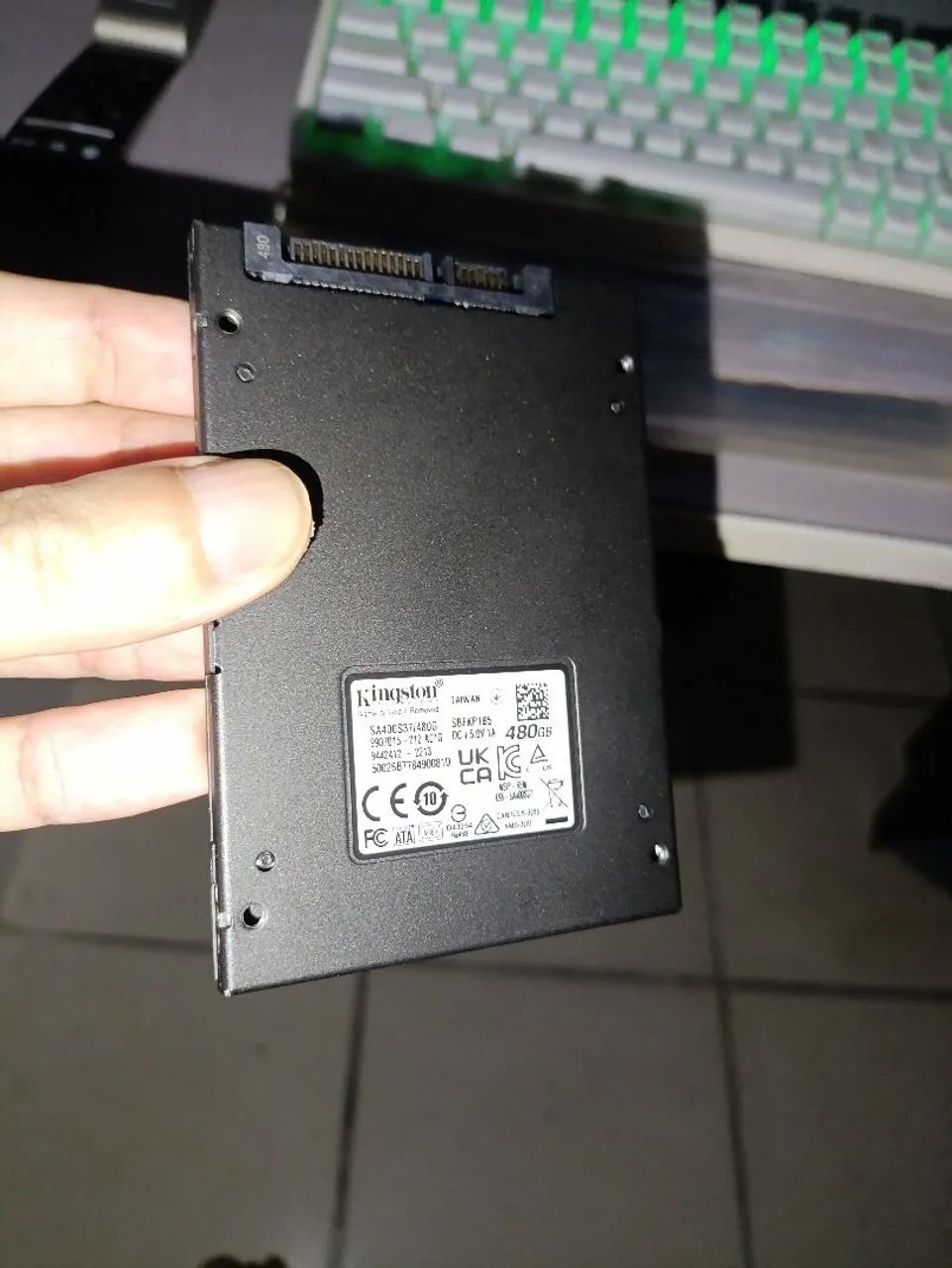 SSD Kingston Sata 480gb - Foto 2
