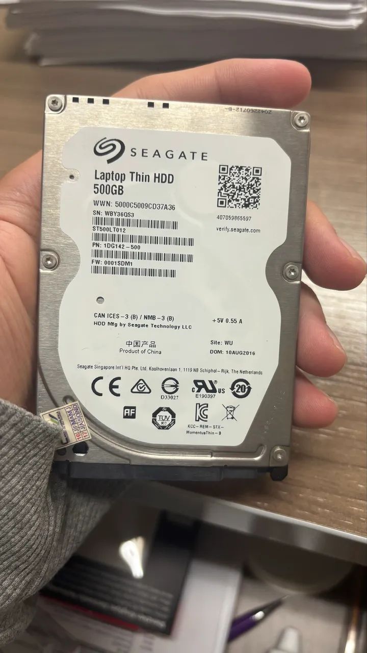 HD 500gb seagate - Foto 2