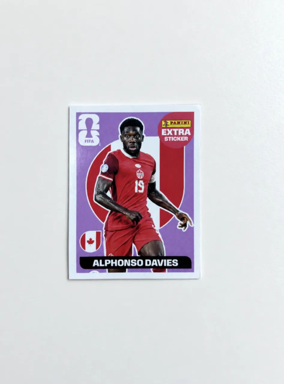 Aphonso Davis Figurinha Copa 2026