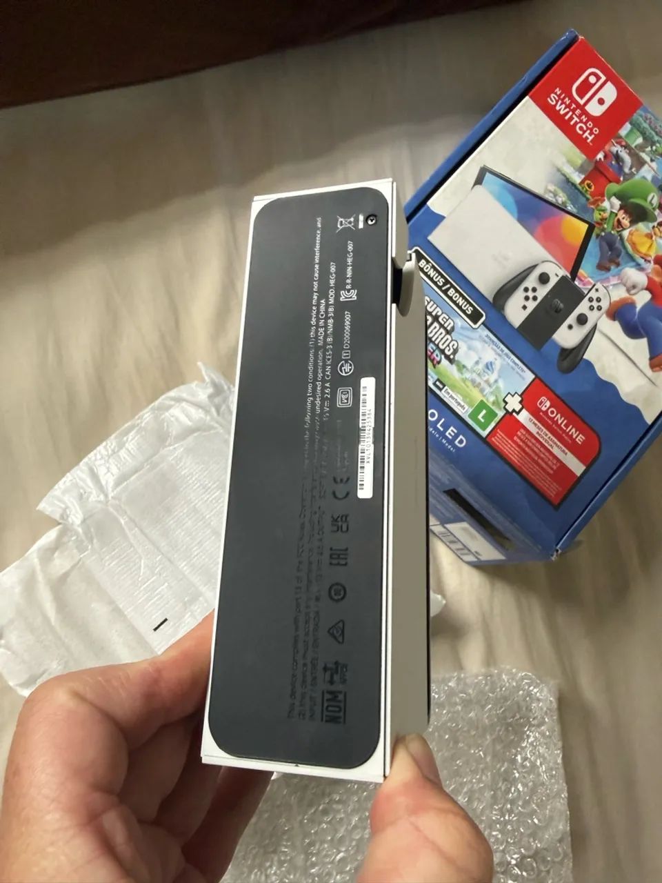 Dock  original  Nintendo Switch OLED ( aceita trocas ) - Foto 4