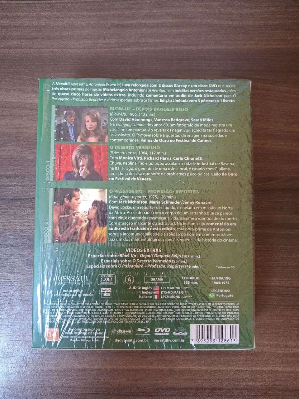 Blu-ray Antonioni Essencial - Versátil Home Video - Foto 2