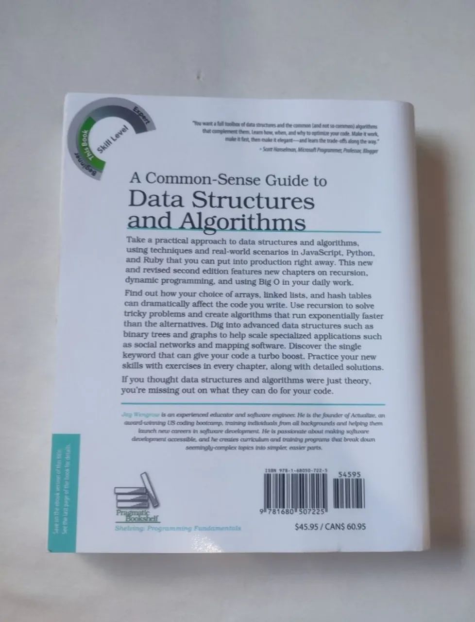Livro: A common sense guide to algorithms and data structures. Ótima conservação. - Foto 3