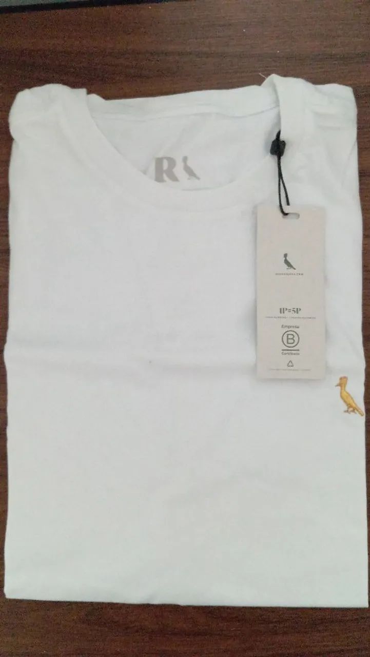 Camiseta Reserva Branca [ORIGINAL]