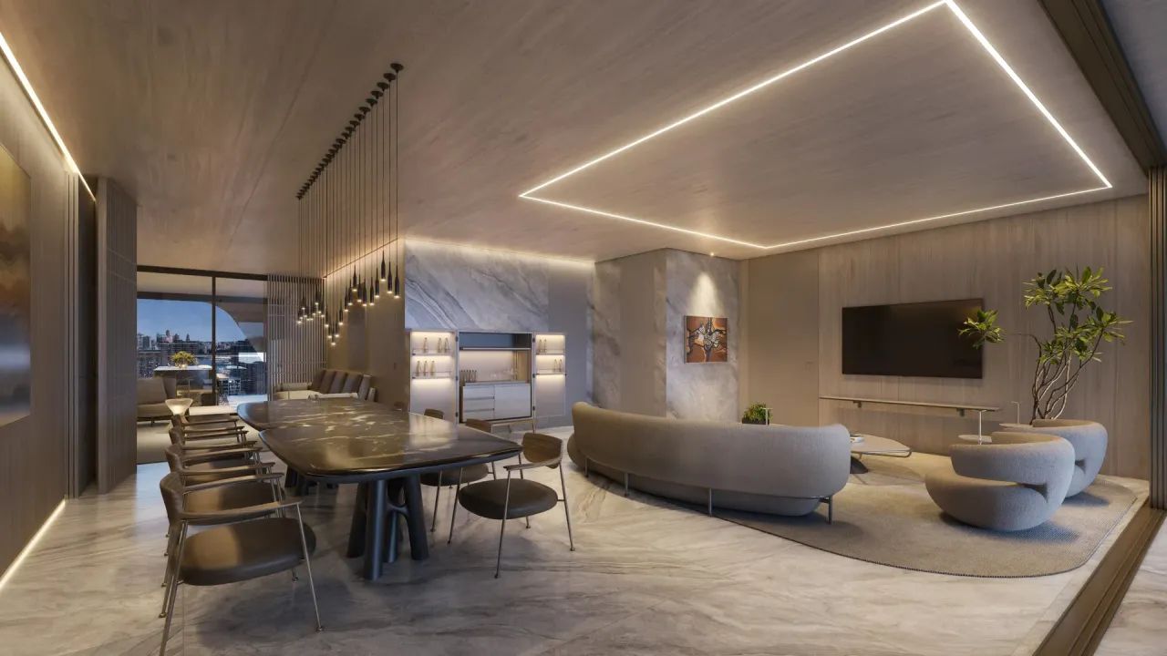 Legacy apto para venda dispõe de 359m², 04 suítes, 04 vagas na garagem, vista baía no Umar - Foto 8