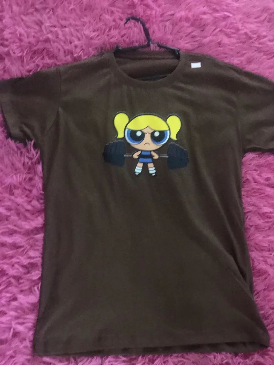Camisa menina super poderosa 