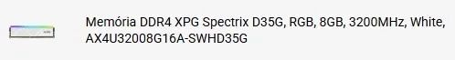 Memoria ram ADATA XPG SPECTRIX 8gb RGB - Foto 5