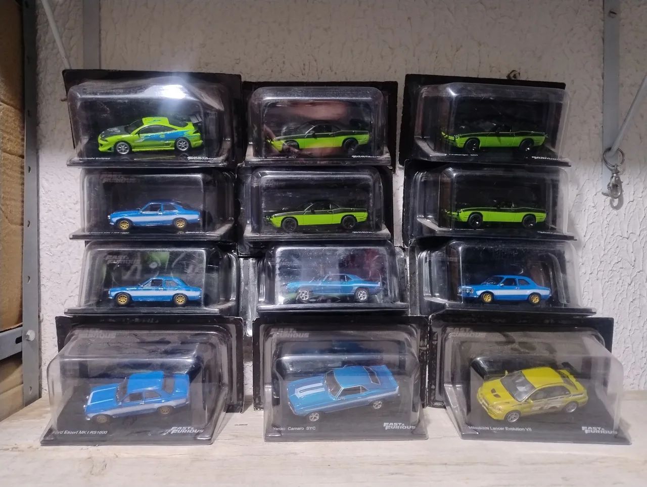 Miniaturas velozes furiosos 