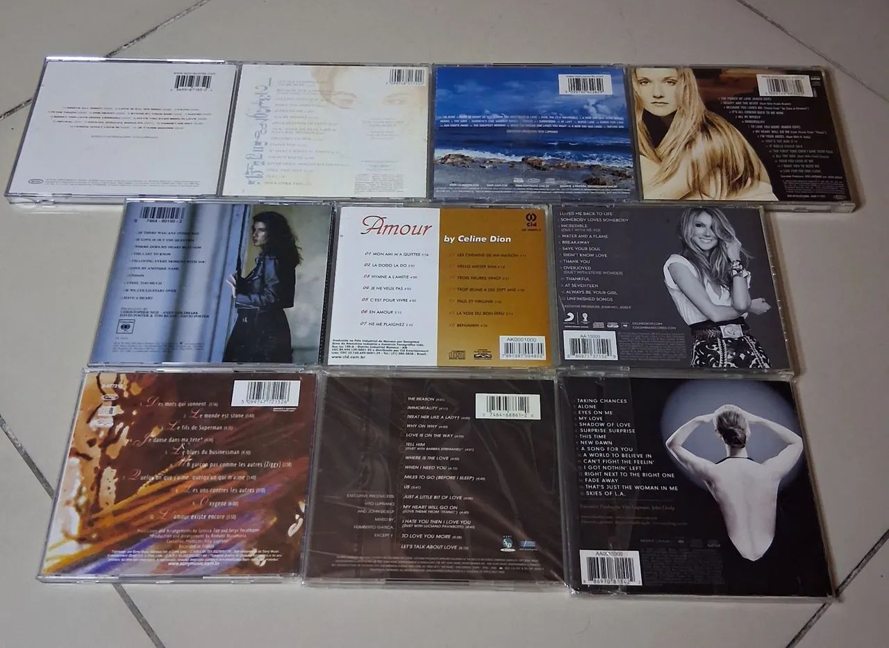 CD Celine Dion Lote 10 Discos  Original  - Foto 2